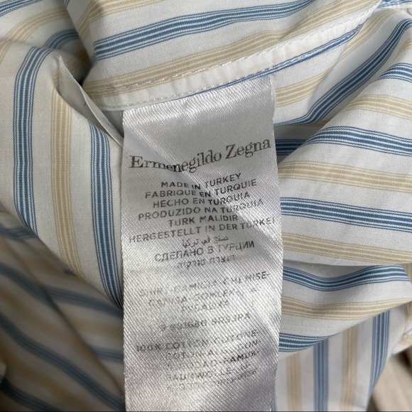 Ermenegildo Zegna Striped Dress Shirt - Picture 12 of 12